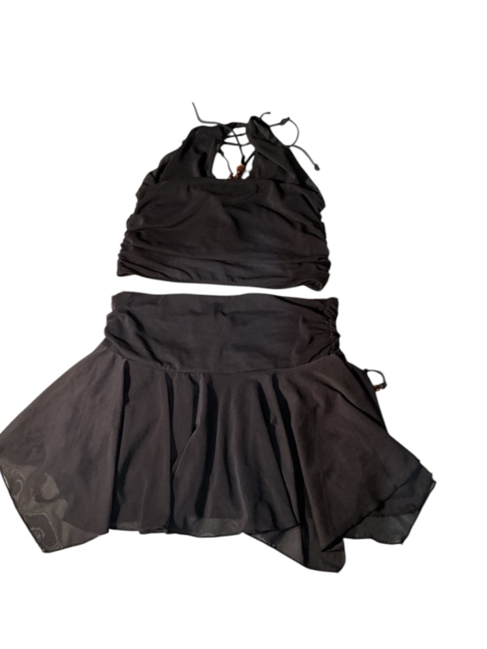 White Fox Boutique “ To My Heart “ Halter n Mini Skirt - Picture 4 of 11